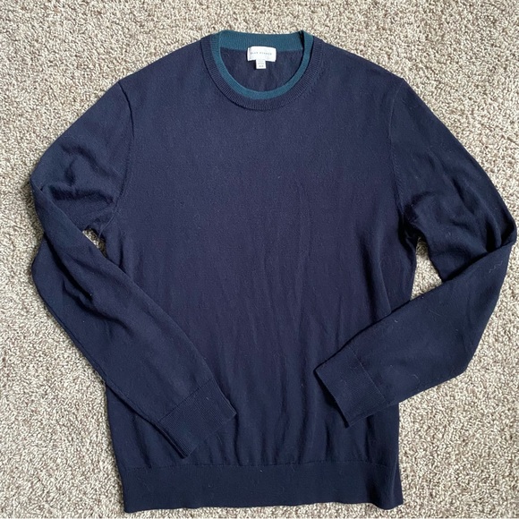 Club Monaco merino wool crew neck sweater (size M) - Picture 2 of 3